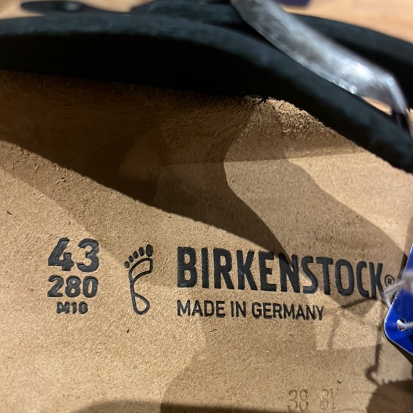 Birkenstock Medina Black Sandals M-10 L-12 - Picture 13 of 13